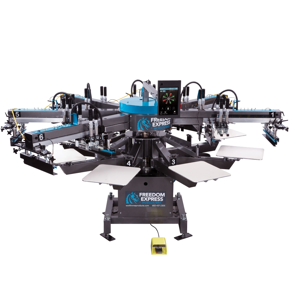 Workhorse Automatic Screen Printing Press